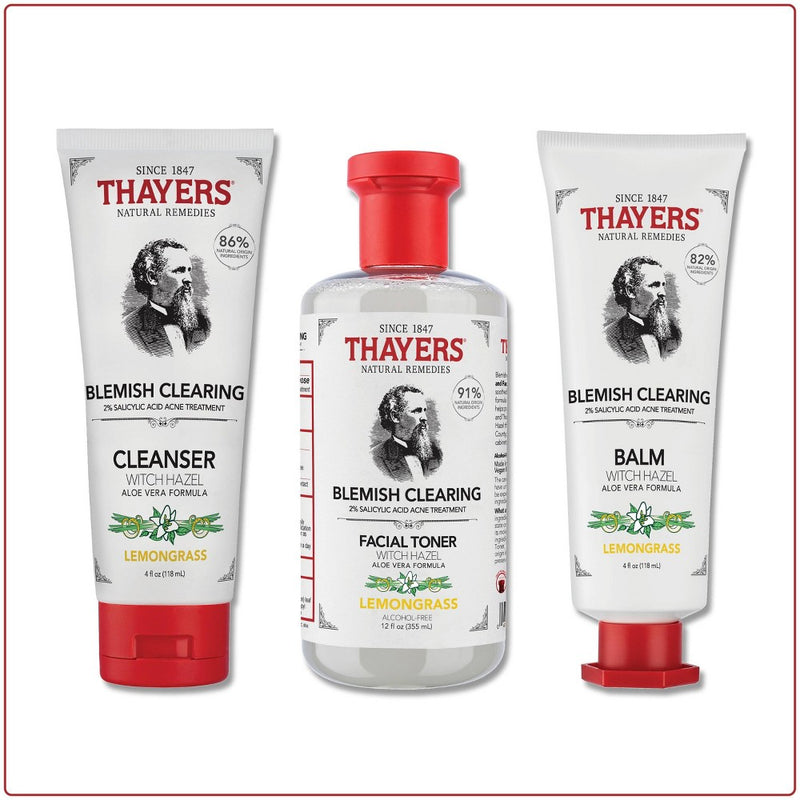 Thayers Natural Remedies Witch Hazel Lemon Blemish Clearing Toner - 12 fl oz