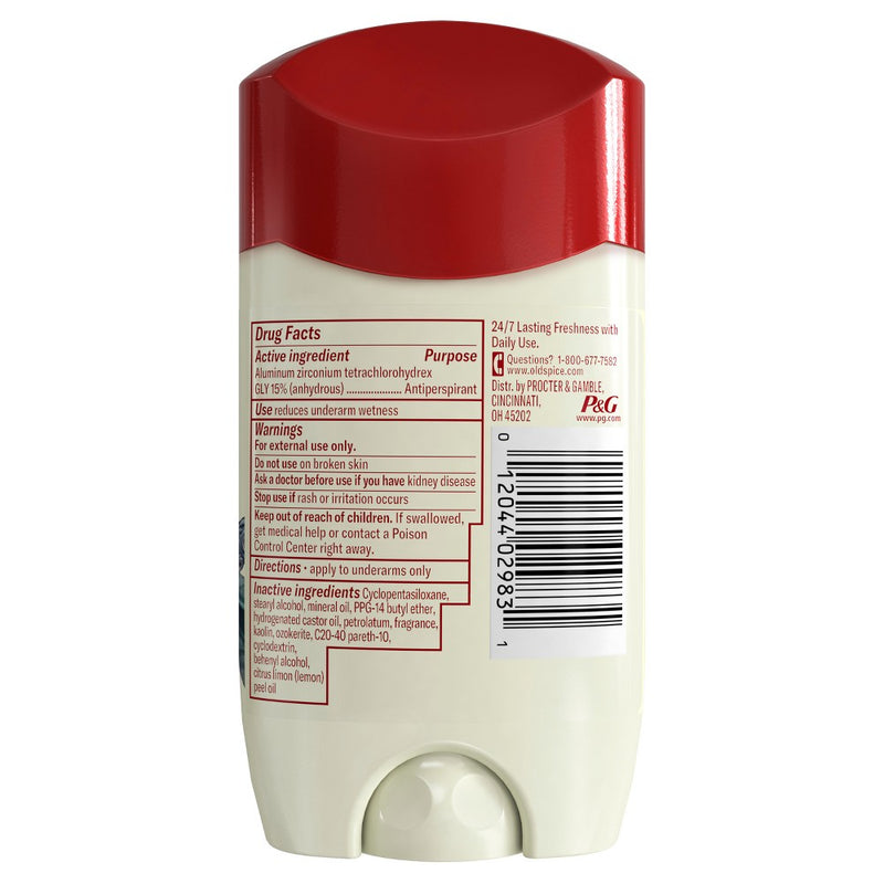 Old Spice Men's Deep Sea with Ocean Elements Antiperspirant & Deodorant - 2.6oz
