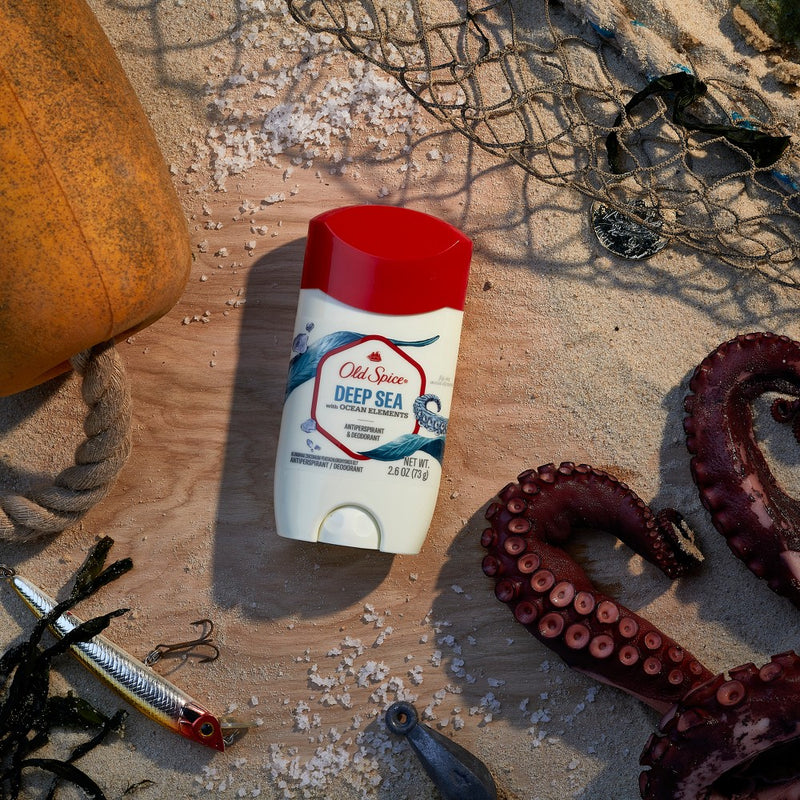 Old Spice Men's Deep Sea with Ocean Elements Antiperspirant & Deodorant - 2.6oz