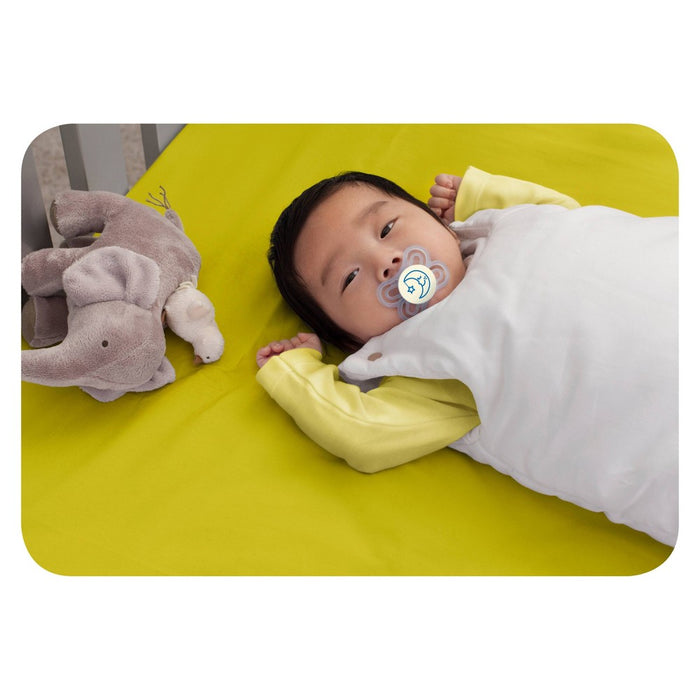 MAM Perfect Night Pacifier 2ct - Green/White - 0-6 Months