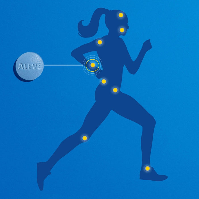 Aleve Naproxen Pain Reliever & Fever Reducer Tablets - (NSAID) - 10ct