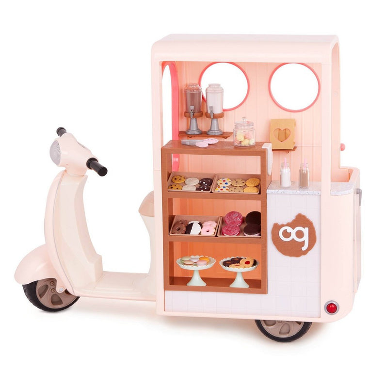 Our Generation Chip Chip Hooray Cookie Scooter Accessory Set for 18" Dolls (LOCAL PICKUP ONLY)