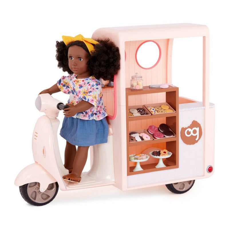 Our Generation Chip Chip Hooray Cookie Scooter Accessory Set for 18" Dolls (LOCAL PICKUP ONLY)