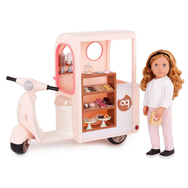 Our Generation Chip Chip Hooray Cookie Scooter Accessory Set for 18" Dolls (LOCAL PICKUP ONLY)