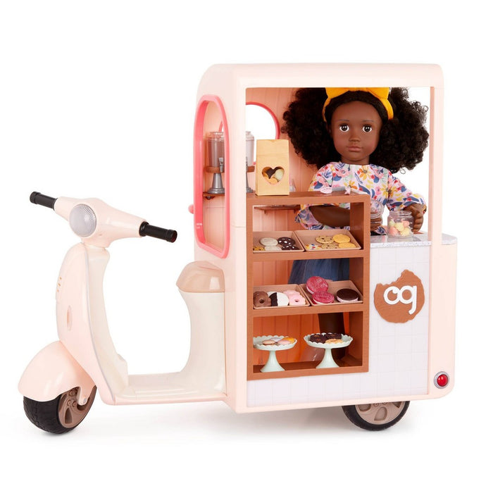 Our Generation Chip Chip Hooray Cookie Scooter Accessory Set for 18" Dolls