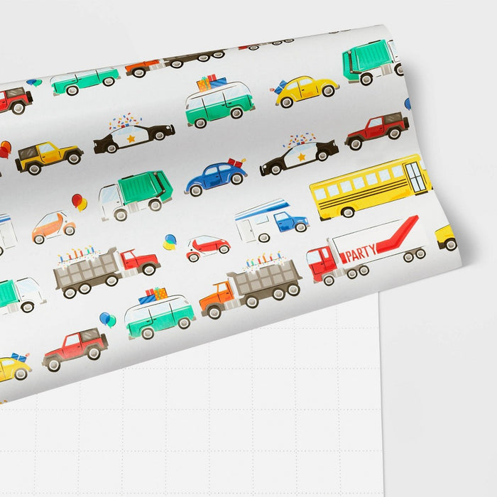 Vehicles Gift Wrapping Paper - Spritz