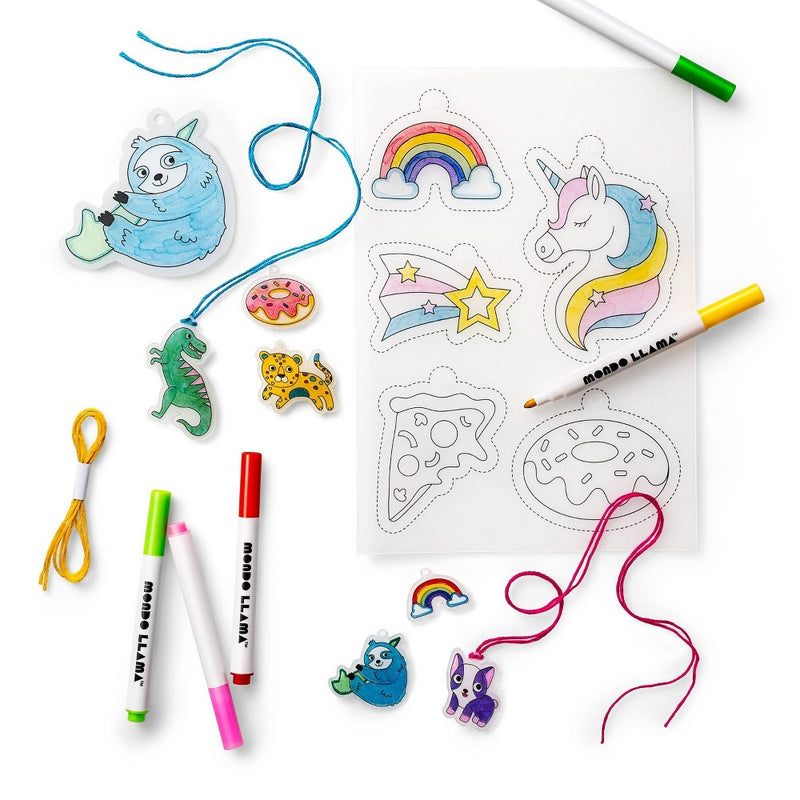 Create-Your-Own Shrink Art Kit - Mondo Llama
