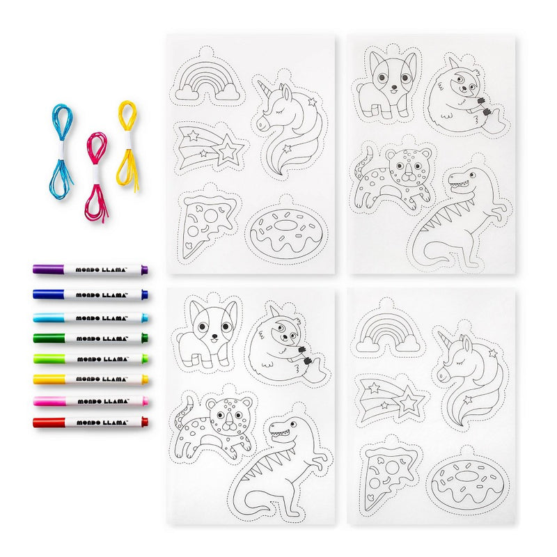 Create-Your-Own Shrink Art Kit - Mondo Llama