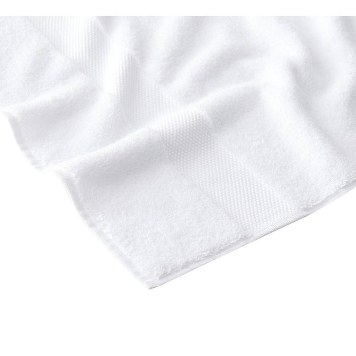 6pc Solid Turkish Cotton Bath Towel Set White - Brooklyn Loom