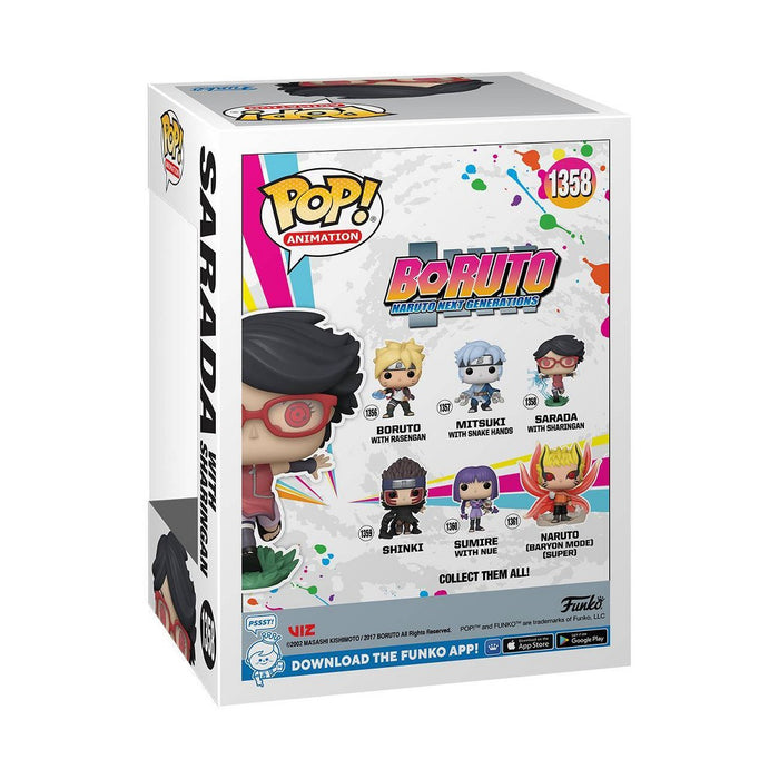 Funko POP! Animation: Boruto - Sarada with Sharingan Vinyl Figure