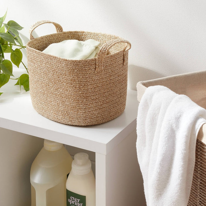 Braided Paper Rope Basket - Brightroom