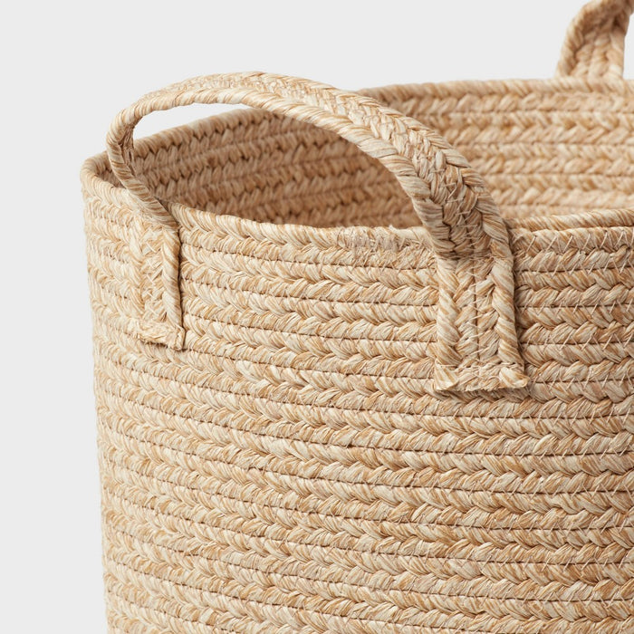 Braided Paper Rope Basket - Brightroom