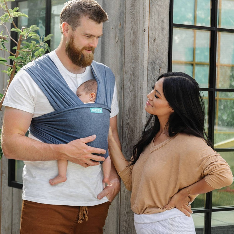 Moby Classic Wrap Baby Carrier - Mist