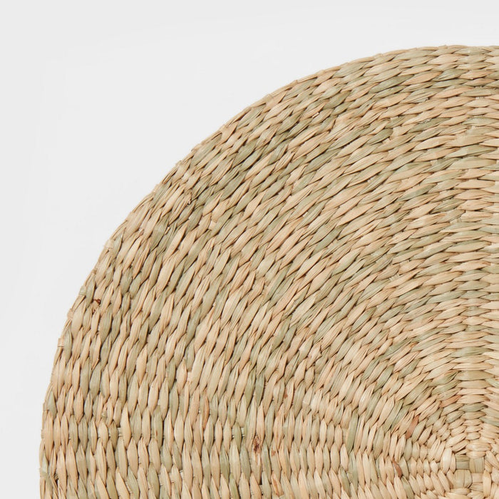 15" Round Woven Seagrass Charger Natural - Threshold