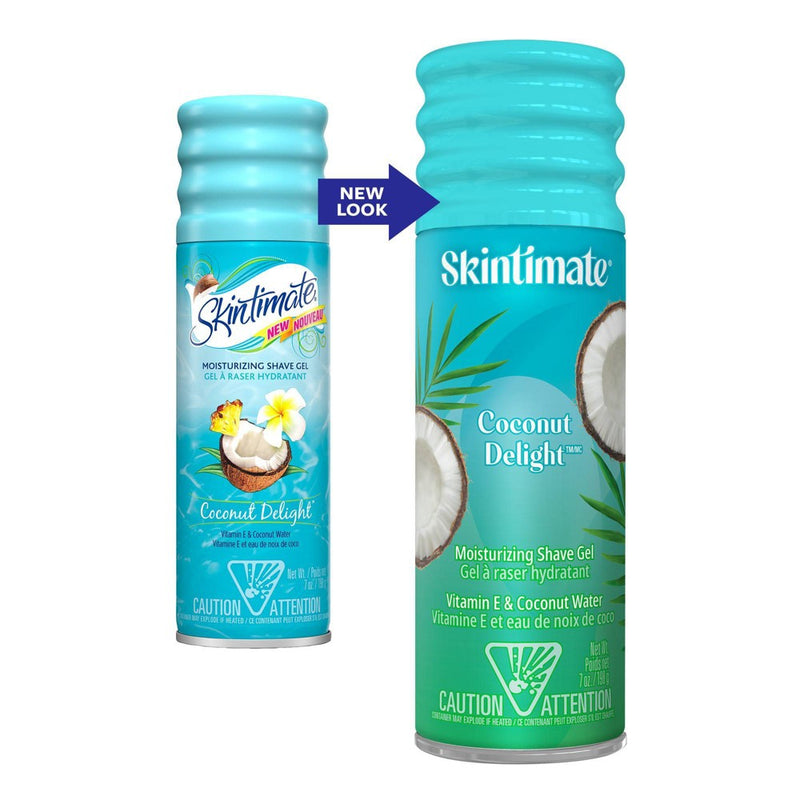 Skintimate Coconut Delight Shaving Cream and Gel - 7oz