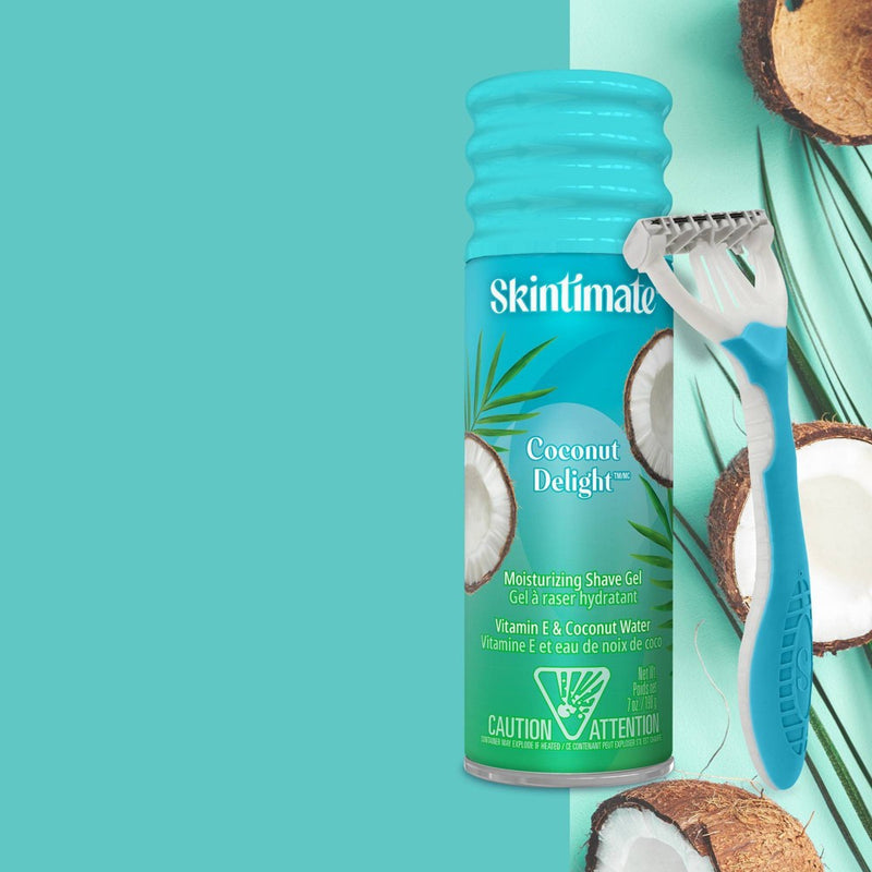 Skintimate Coconut Delight Shaving Cream and Gel - 7oz