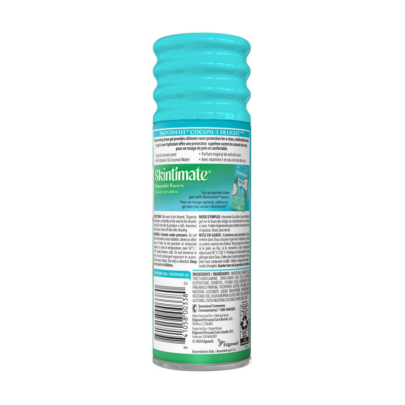 Skintimate Coconut Delight Shaving Cream and Gel - 7oz