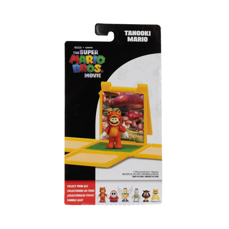 Nintendo The Super Mario Bros. Movie Tanooki Mario Mini Figure