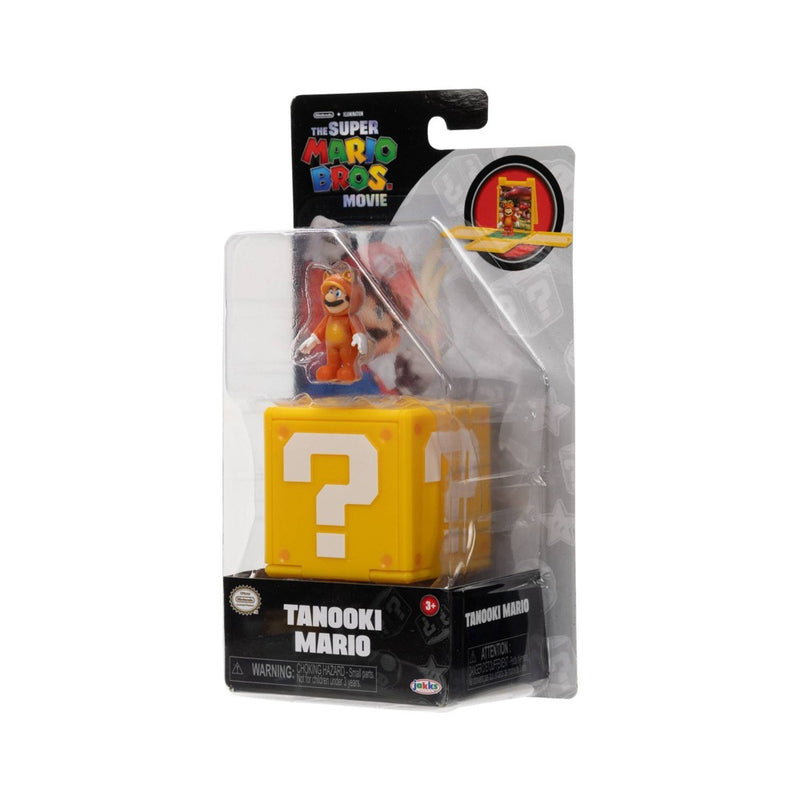 Nintendo The Super Mario Bros. Movie Tanooki Mario Mini Figure