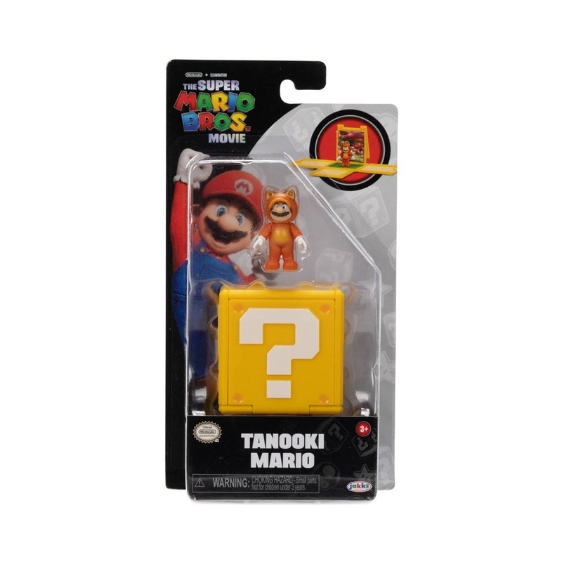Nintendo The Super Mario Bros. Movie Tanooki Mario Mini Figure