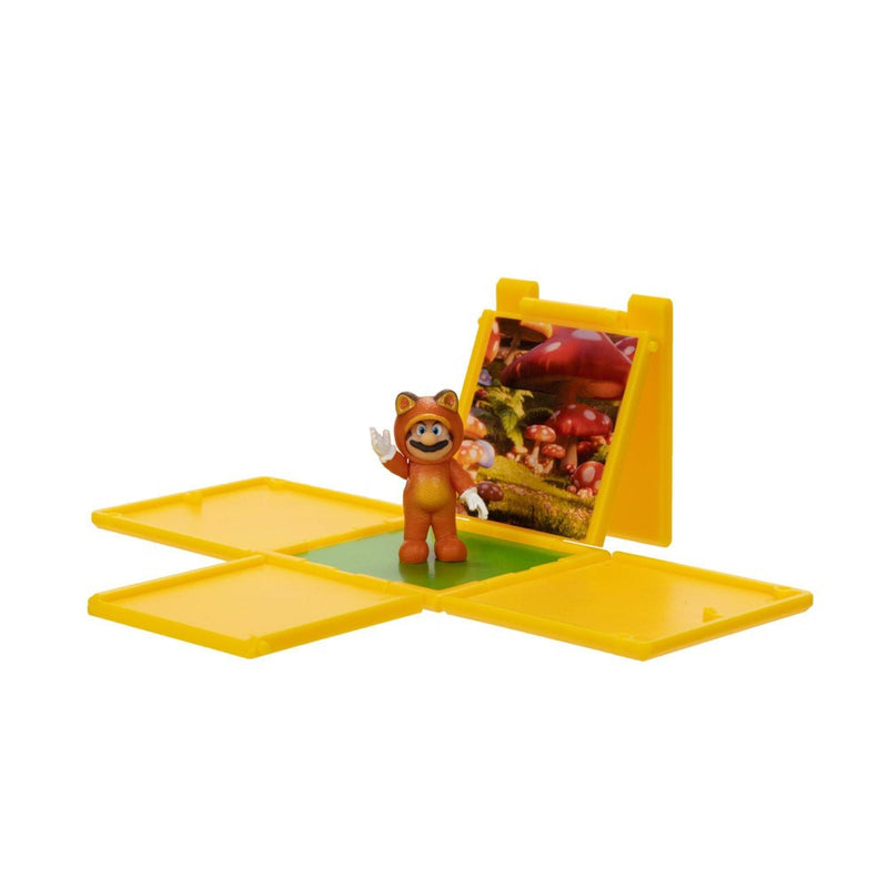 Nintendo The Super Mario Bros. Movie Tanooki Mario Mini Figure