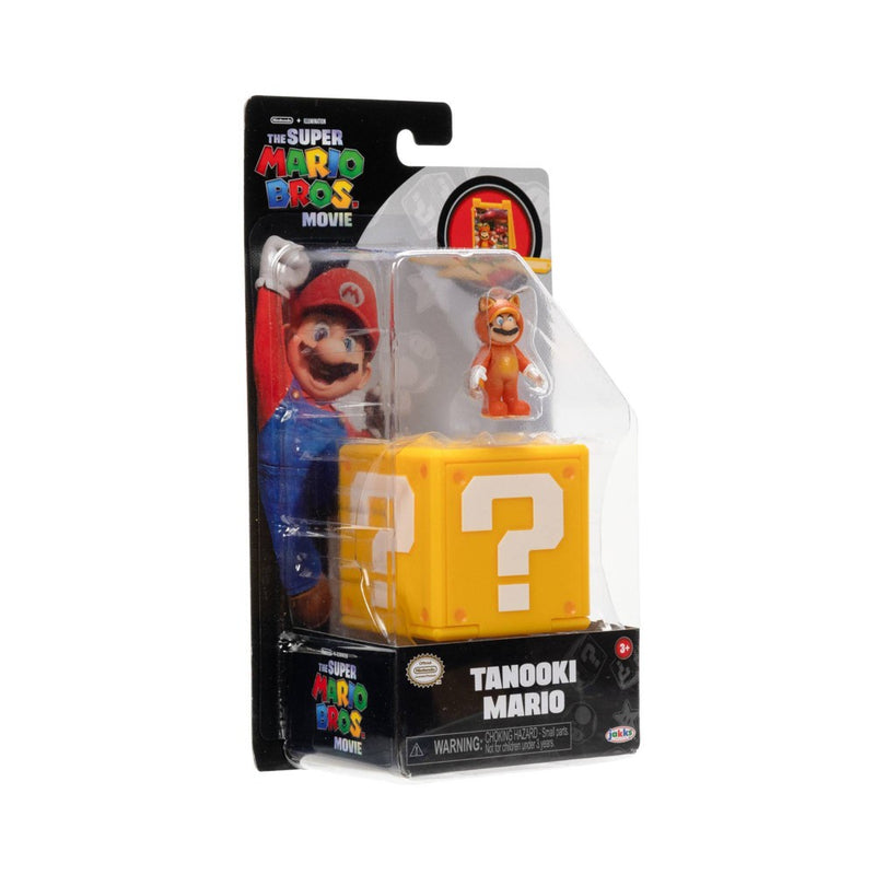 Nintendo The Super Mario Bros. Movie Tanooki Mario Mini Figure