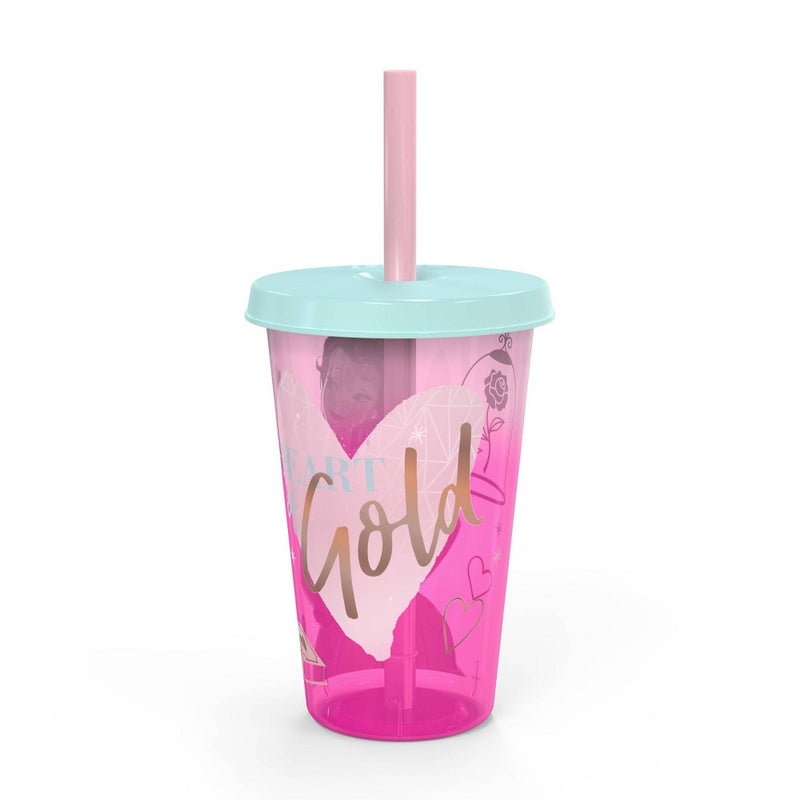 Disney Princess 16.5oz 4pk Plastic Color Change Tumblers -Zak Designs