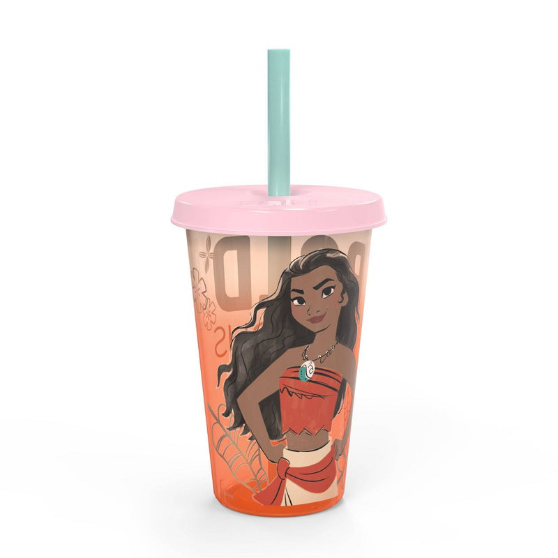 Disney Princess 16.5oz 4pk Plastic Color Change Tumblers -Zak Designs