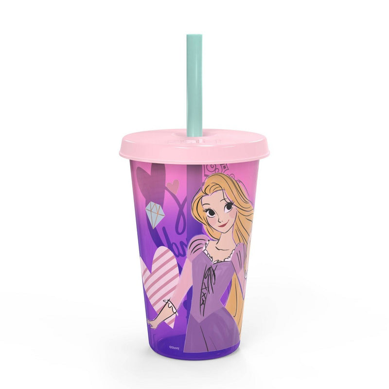 Disney Princess 16.5oz 4pk Plastic Color Change Tumblers -Zak Designs