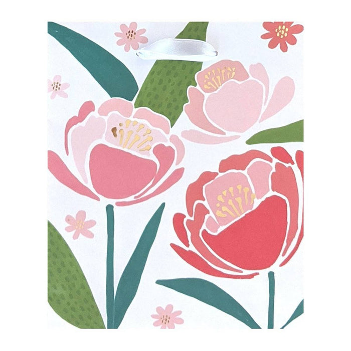 Floral Petite Bag Green/Pink/White - Spritz