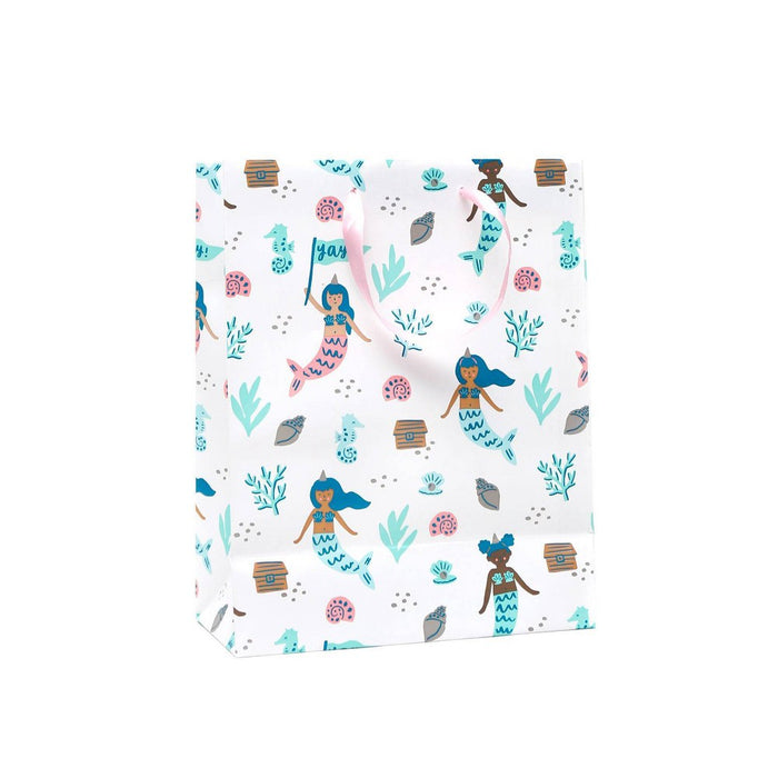 Medium Mermaid Gift Bag with Tag - Spritz