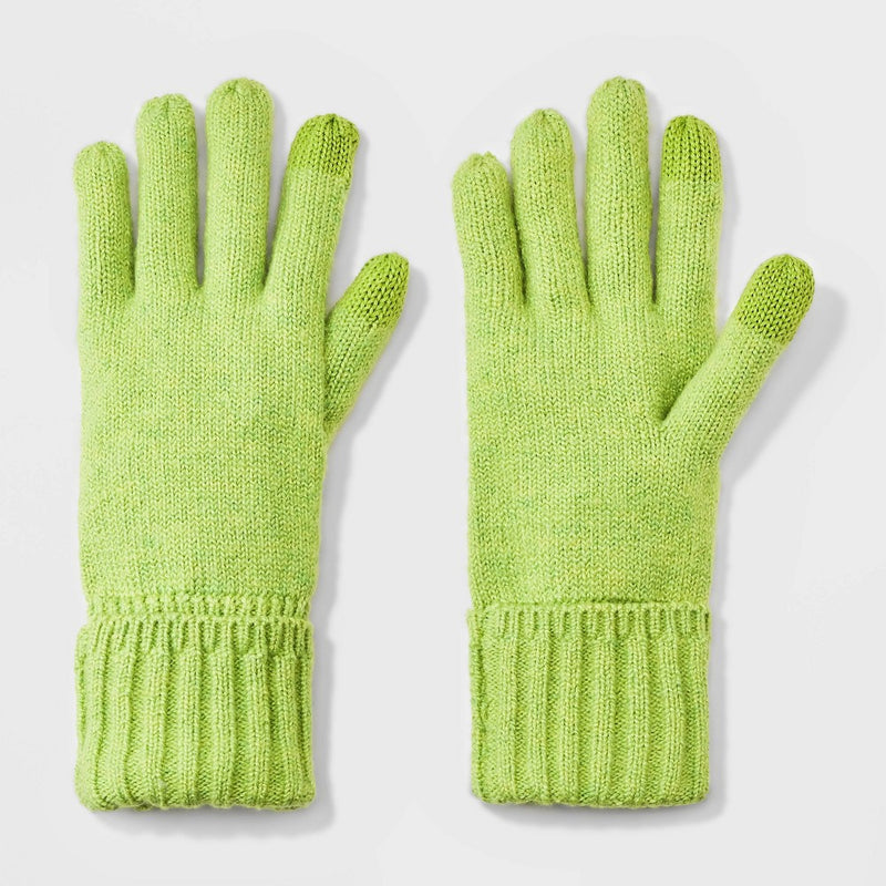 Knit Gloves - Universal Thread Green
