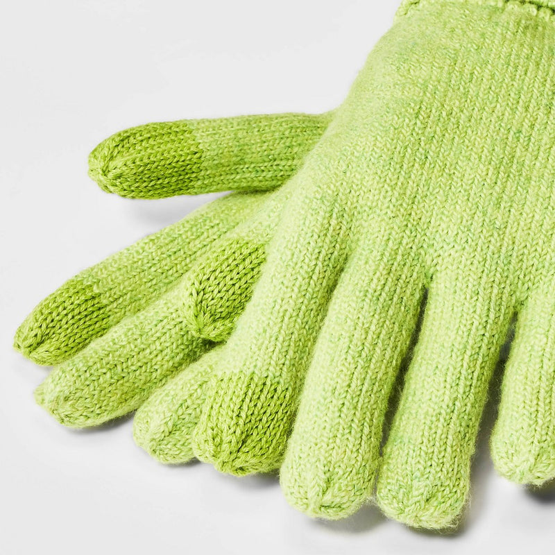 Knit Gloves - Universal Thread Green