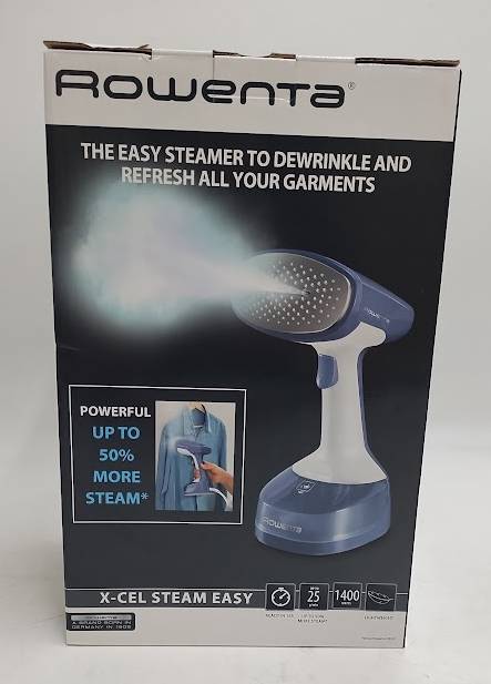 Rowenta X-Cel Easy Garment Steamer Blue
