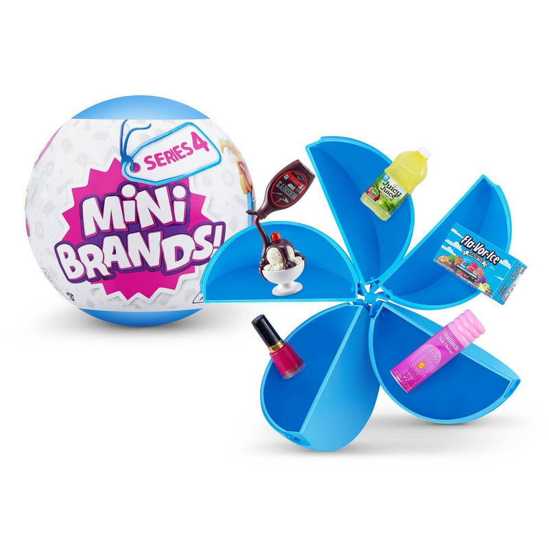 Mini Brands Series 4 Capsule 4pk
