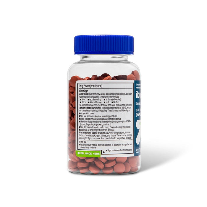 Ibuprofen Child Safety Top (NSAID) Pain Relievers - 500ct - up & up