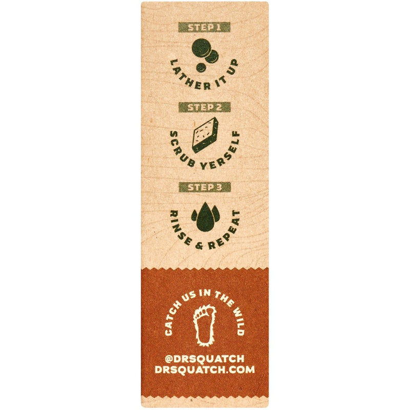 DR. SQUATCH Men's All Natural Bar Soap - Wood Barrel Bourbon - 5oz
