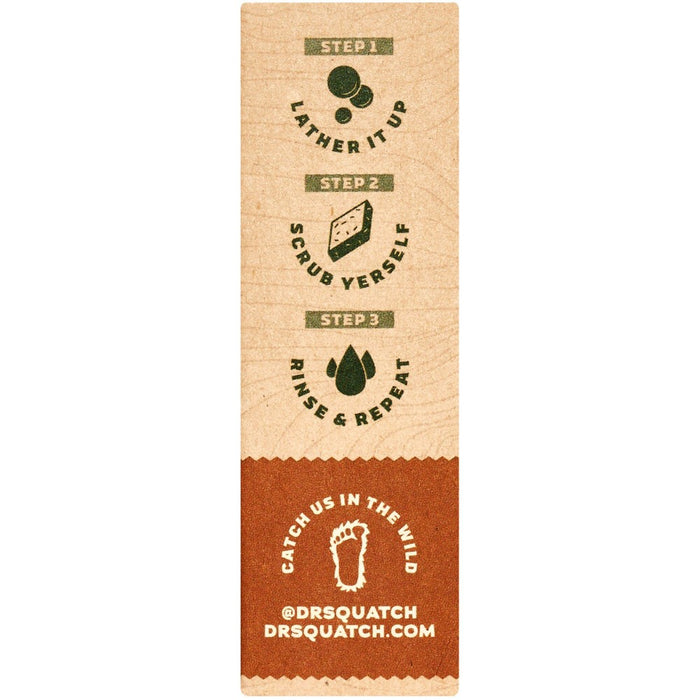 DR. SQUATCH Men's All Natural Bar Soap - Wood Barrel Bourbon - 5oz