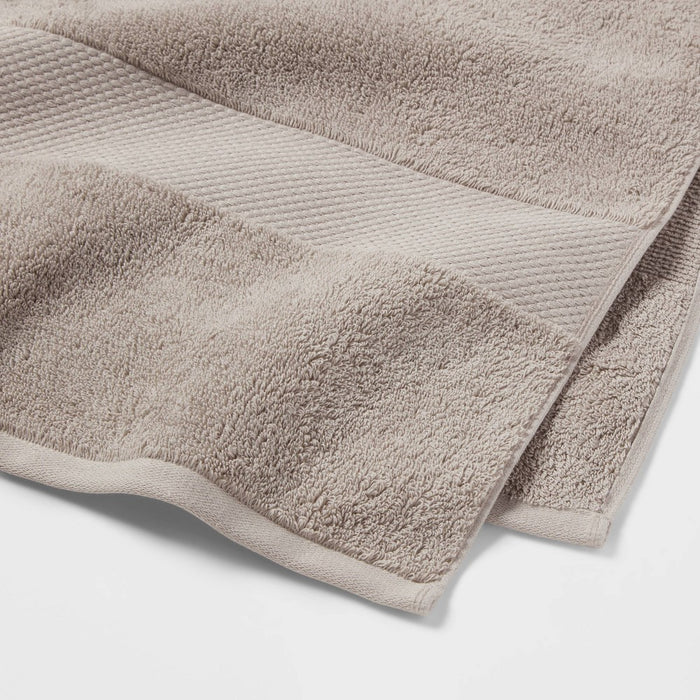 Oversized Performance Plus Bath Towel Light Gray - Threshold
