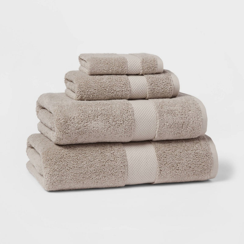 Oversized Performance Plus Bath Towel Light Gray - Threshold