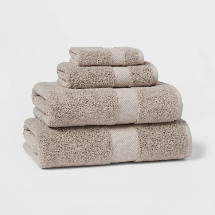 Oversized Performance Plus Bath Towel Light Gray - Threshold