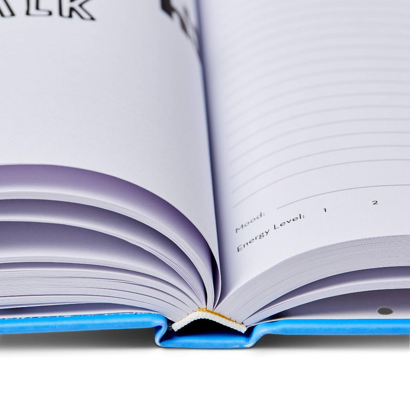 Eccolo "7x9" Self Care Journal Blue
