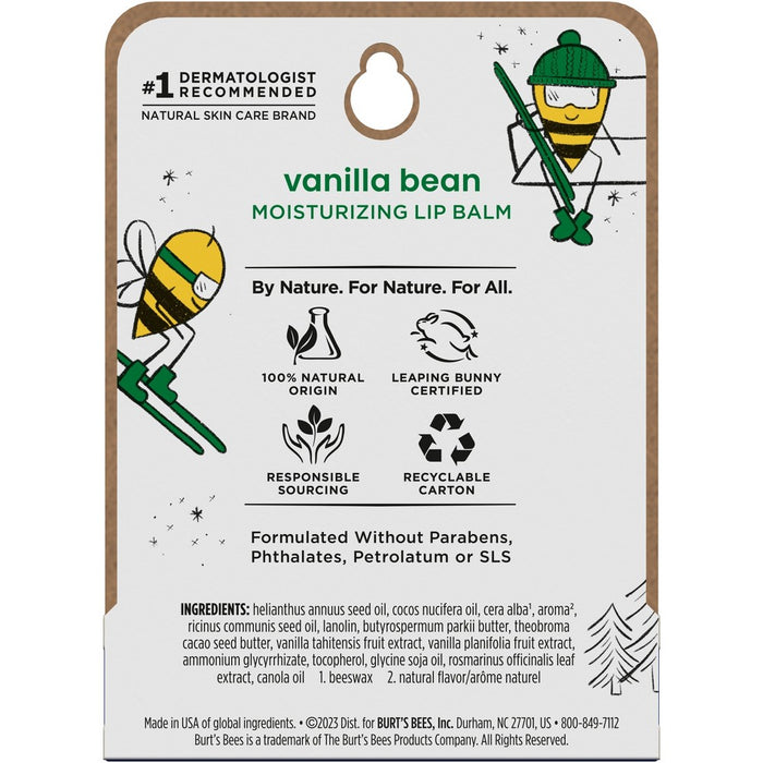 Burt's Bees Vanilla Bean Limited Edition Lip Balm