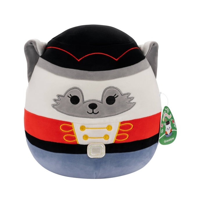 Squishmallows 12" Winter Fox in Nutcracker Outfit Medium Plush