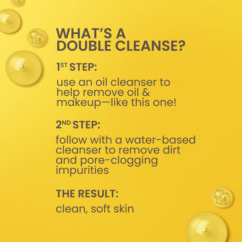 Burt's Bees Facial Cleansing Oil with Coconut & Argan Oil - Unscented - 6 fl oz
