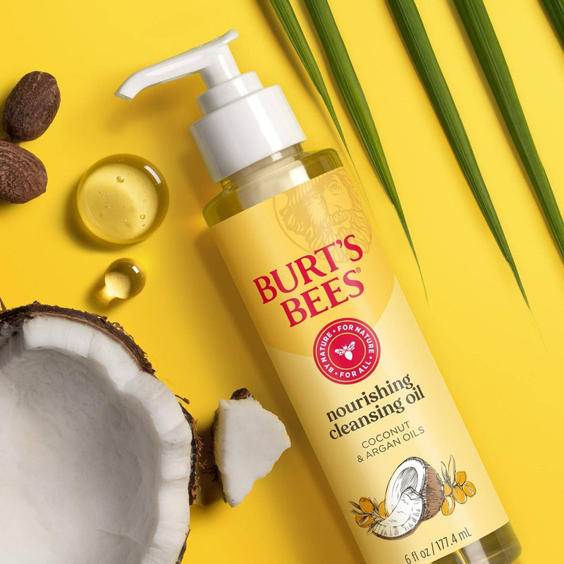 Burt's Bees Facial Cleansing Oil with Coconut & Argan Oil - Unscented - 6 fl oz