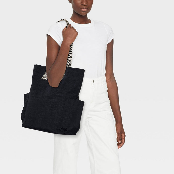 Campus Tote Handbag - Universal Thread Black