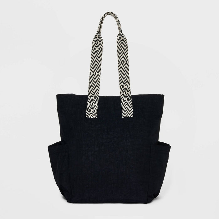 Campus Tote Handbag - Universal Thread Black