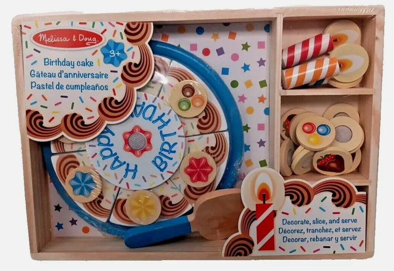 Melissa & Doug Wooden Birthday Cake
