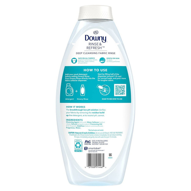 Downy Rinse Cool Cotton Fabric Softener - 48 fl oz